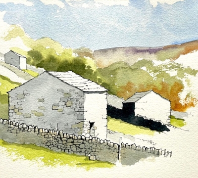 'Buildings in the Landscape'  using Line &  Wash with John Harrison 